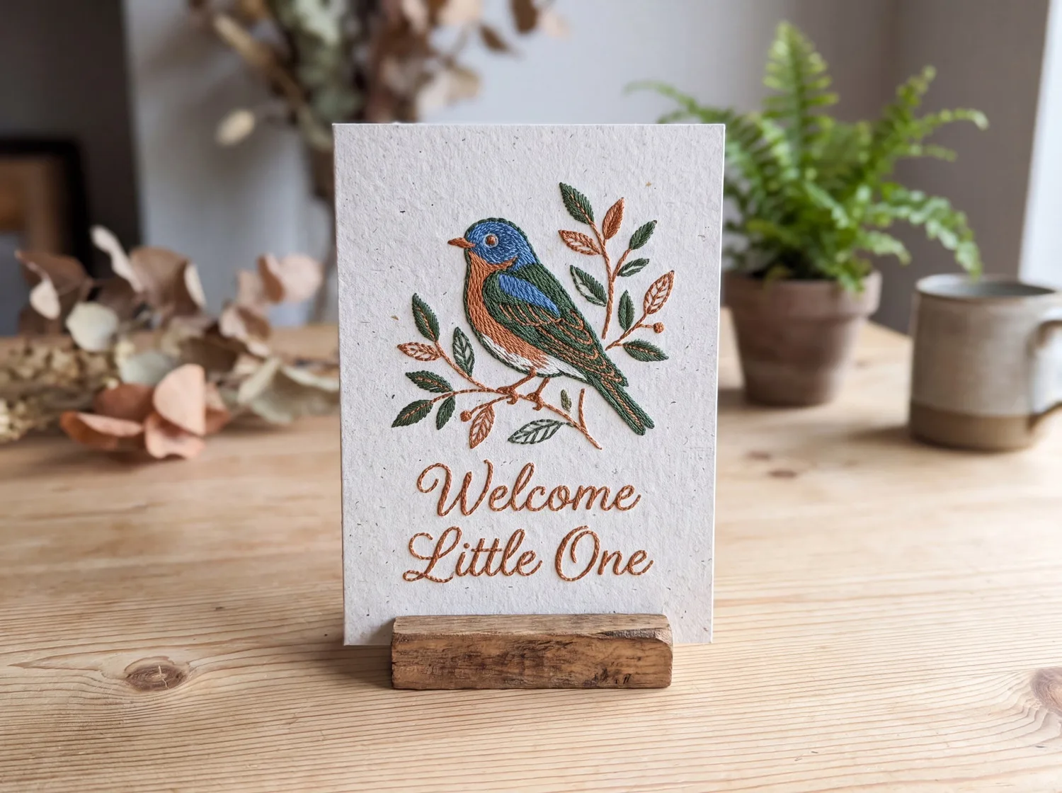 Paper-embroidery pattern