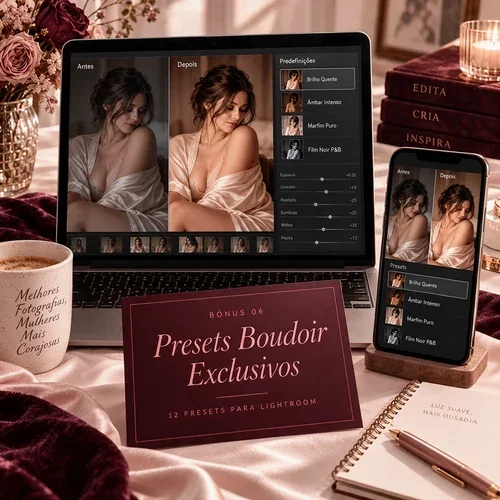 Bónus 06: Presets Boudoir Exclusivos