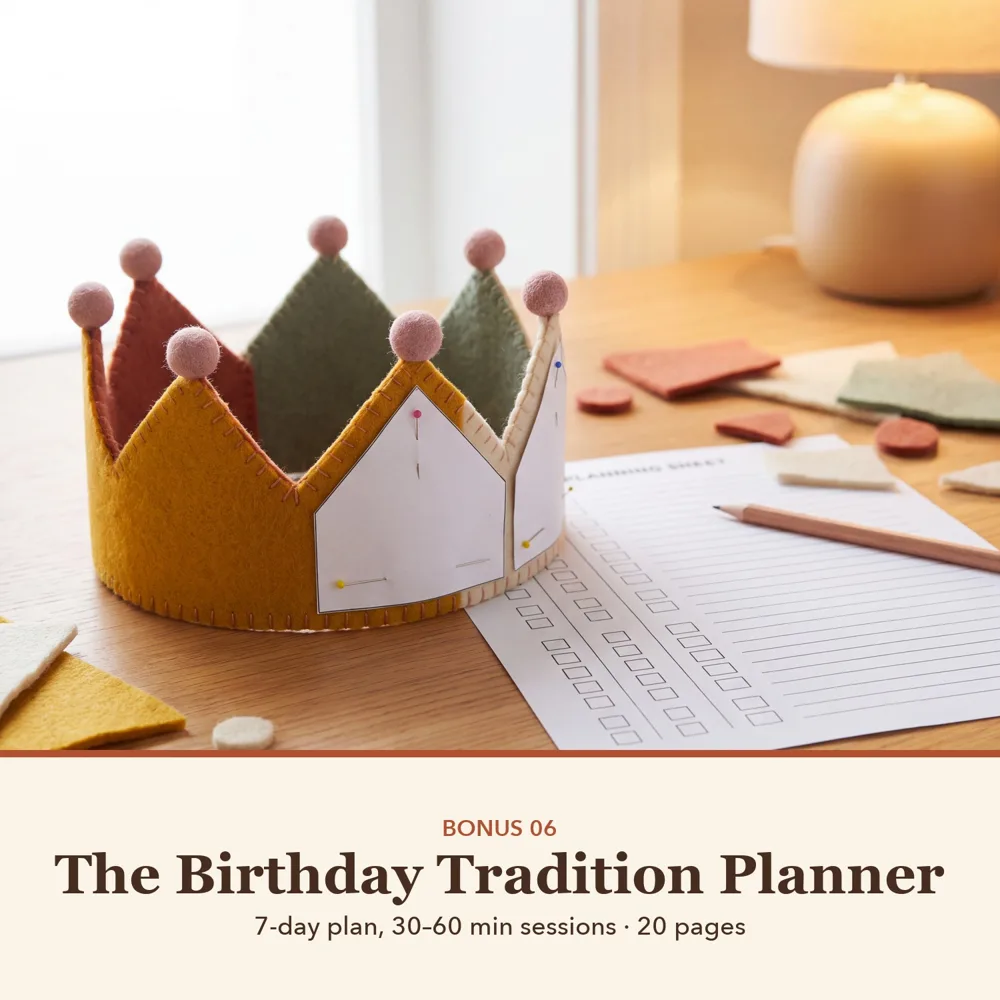 The Birthday Tradition Planner